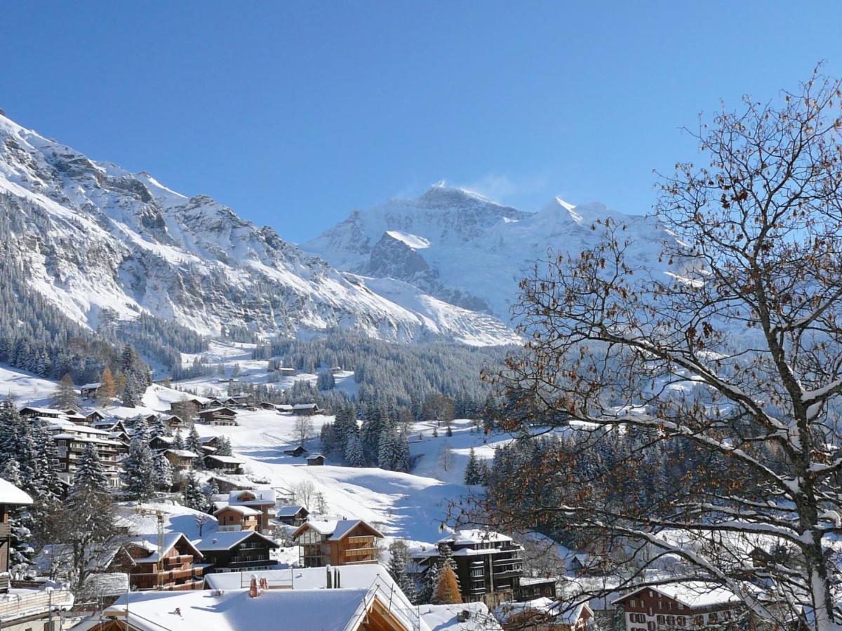 Apartment Goldenhorn Wengen Eksteriør billede